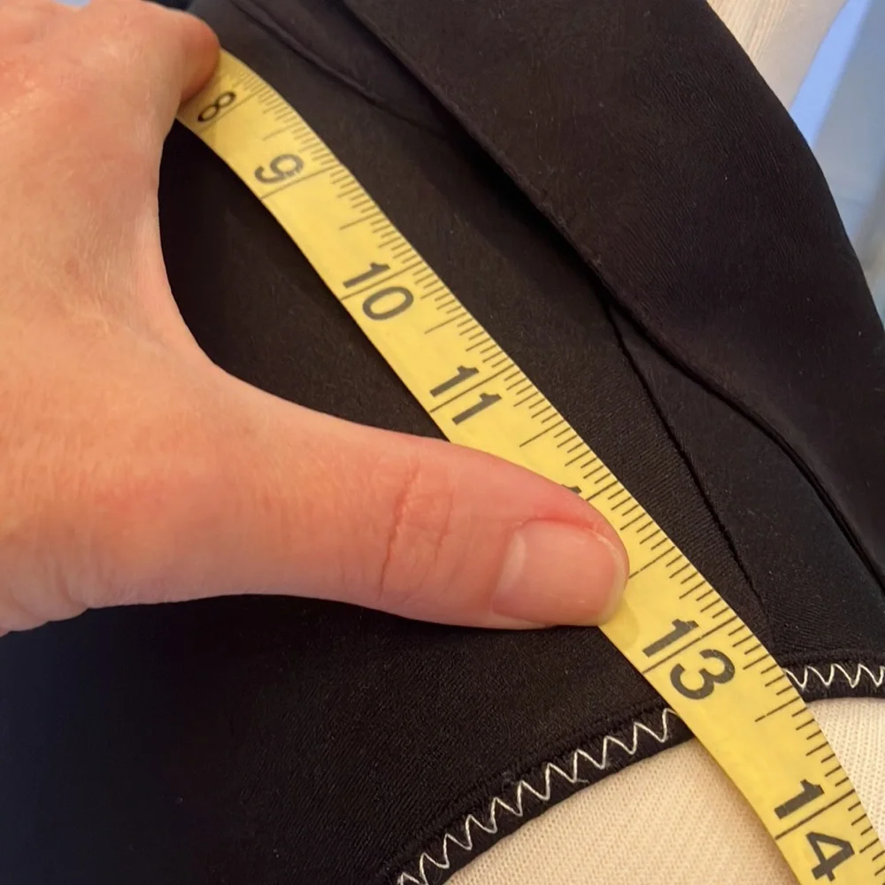 Vintage RAYURE Paris Black Top - Picture 11 of 14